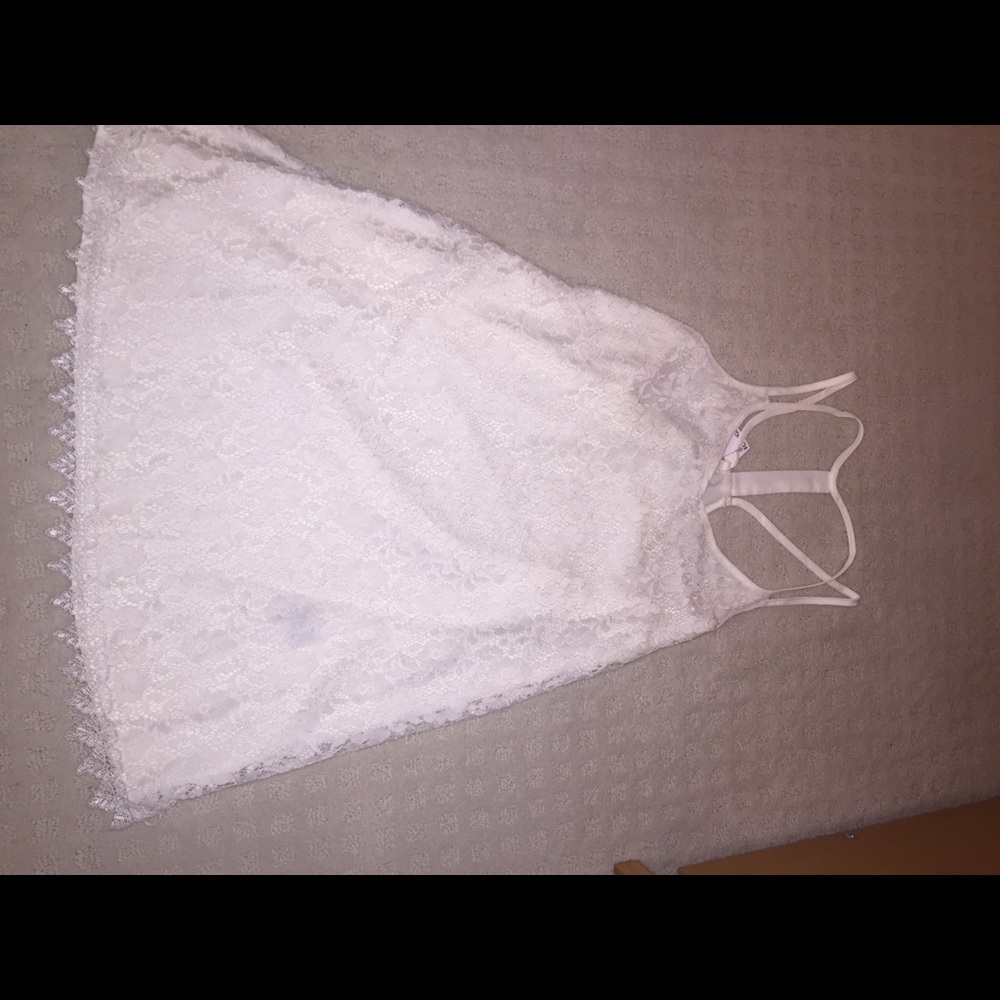 White dress